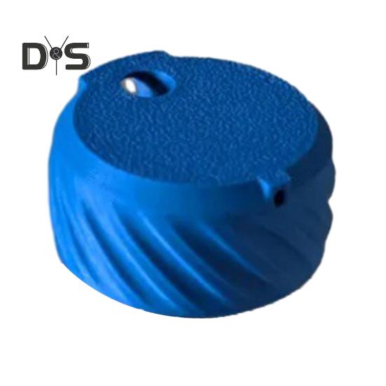 

Сверхлегкая портативная крышка для бутылки для мытья, напечатанная на 3D-принтере, многоразовая стандартная бутылка, насадка для биде для путешествий, походов, кемпинга, очистки, ополаскивания, насадки D синий