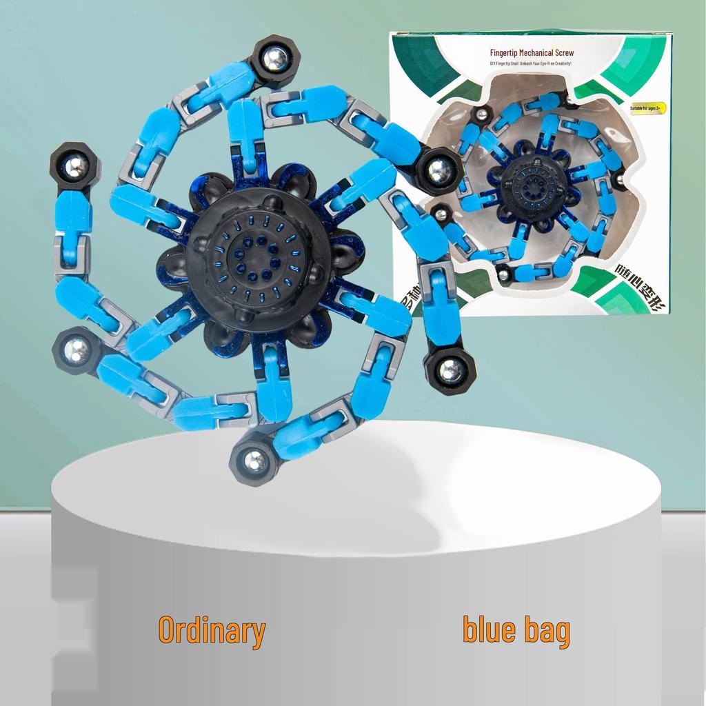 Kids' Transforming Luminous Gyro Decompression Fidget Toy