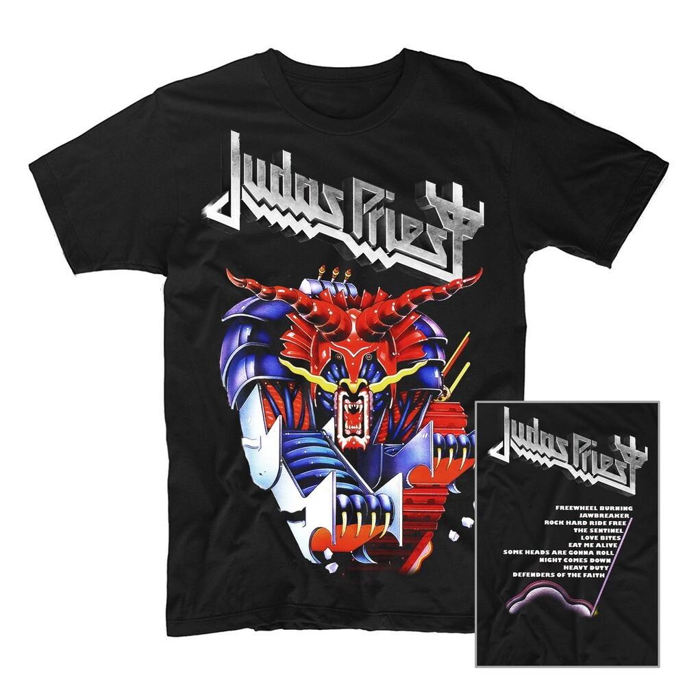 JUDAS PRIEST Defenders of the Faith T-Shirt MEN'S WOMEN'S S M L XL 2/3/4/5XL