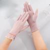 Women's sun protection gloves for outdoor driving and cycling lightweight and breathable summer anti slip sun protection gloves