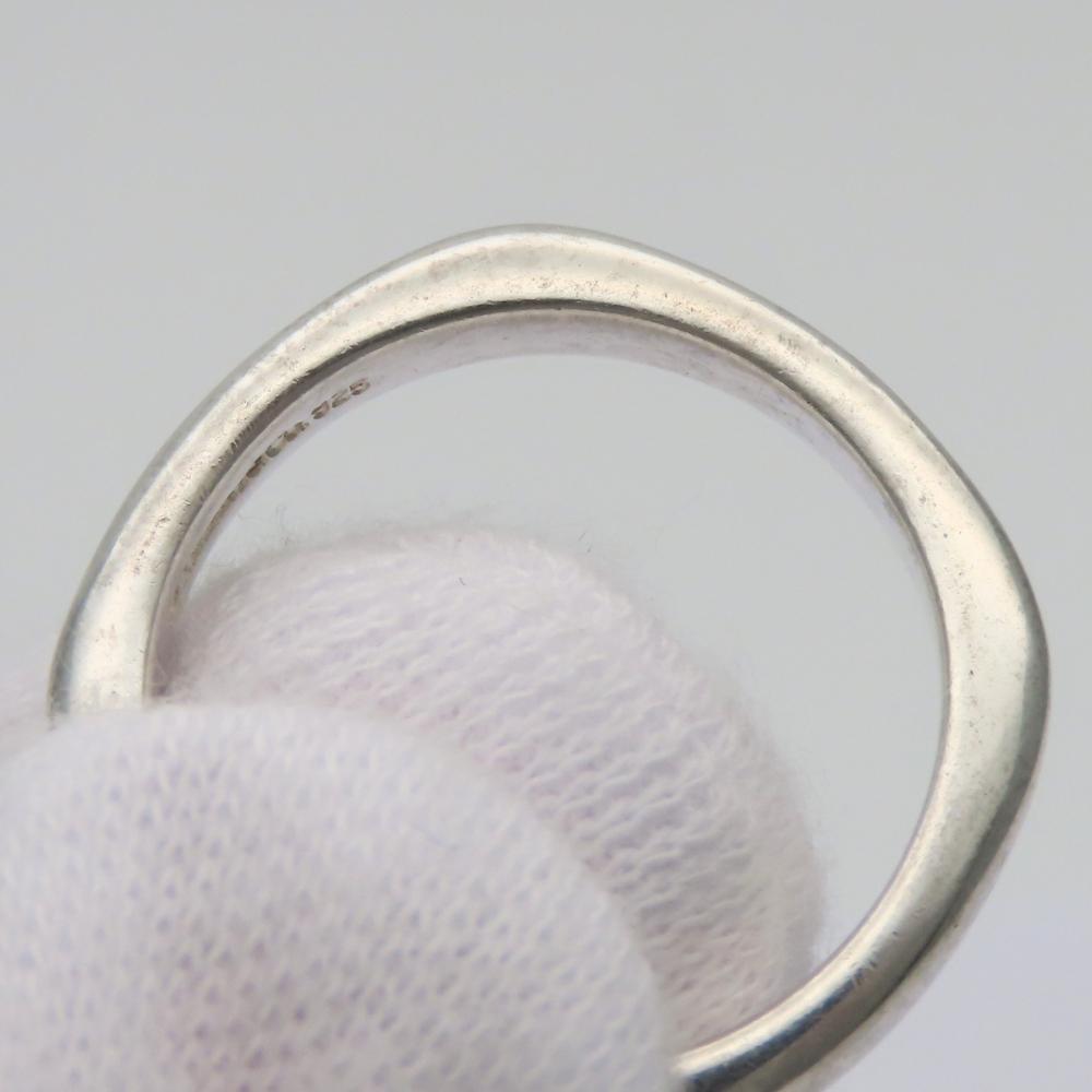 Used TIFFANY&Co. Pierce cushion Silver925 6.8g Silver hoop