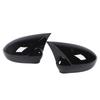 Side Mirror Cap Cover 735417229 Glossy Black Rearview Wing Mirror Cover for Grande Punto DAL EVO DAL