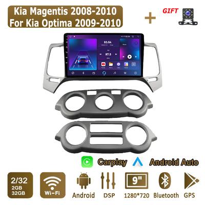 Android Carplay Car Radio For Kia Magentis 2008-2010 Kia Optima 2009-2010 Multimedia Player Head Unit Stereo GPS Navigation BT WIFI 2+32GB