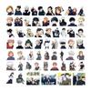 Set of 80 Jujutsu Kaisen Stickers Gojo Satoru Stickers DIY Decorations Letters Mobile Stationery Notebook Tape Stylish Anime Collection Cute Photo