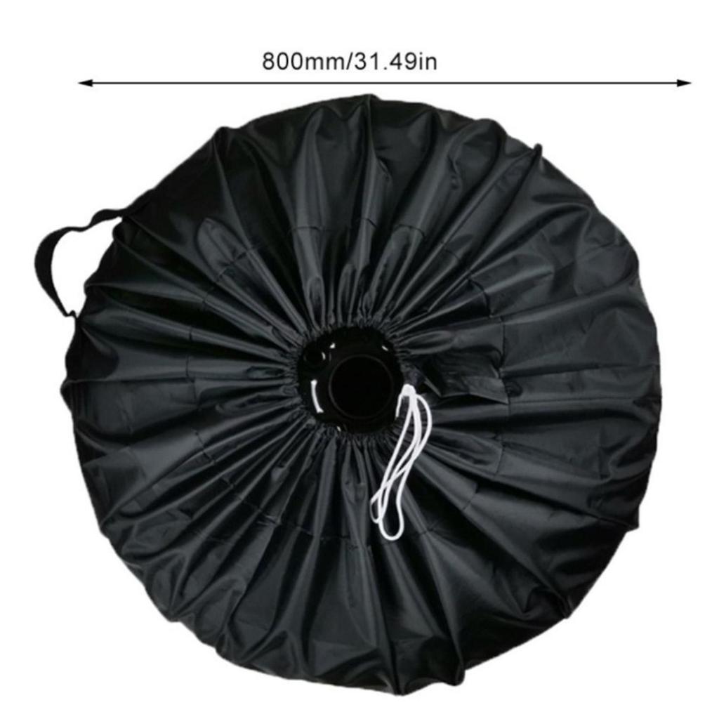 Oxford Cloth Tire Cover Universal Spare Tire Cover Car Tire Dust Protection Cover Protective Storage Bag