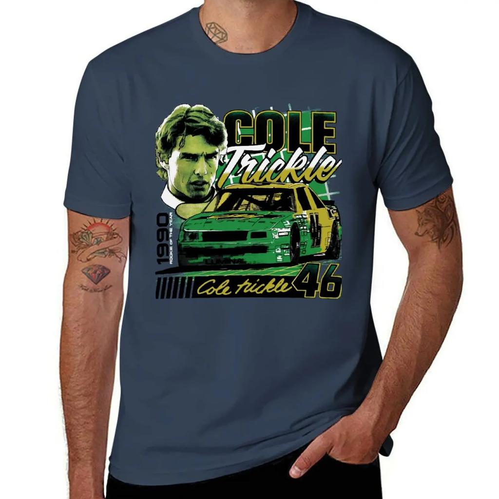 Camiseta Days of Thunder Cole Trickle básica ropa urbana vintage camiseta de anime camisetas de peso pesado para Unisex