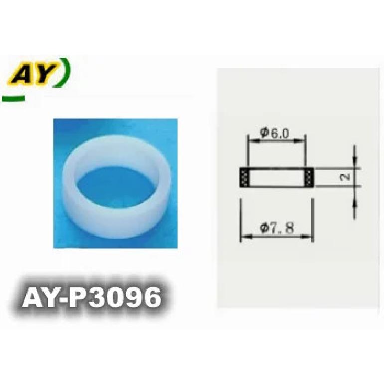 

10pcs PTFE White Seal for GDI fuel injector repair kit For 06H906036G 0261500092 0261500096 84212195 7591623 12638530 0261000114 2mm