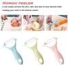 Ceramic Peeler Fruit Peeler, Kitchen Multifunctional Compact Texture