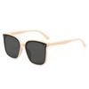 2024 übergroße Outdoor Sonnenbrille Brillen Männer Frauen Retro Augenschutz Sonnenbrille Vintage Luxus Quadratischen Rahmen Goggle Shades