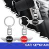 1Pcs Car Emblem Keychain Key Ring Accessories For BMW Mini Cooper F54 F55 F56 R56 R60 SONE Roadster Clubman Coupe