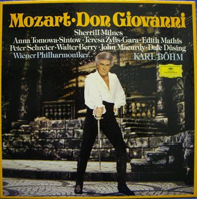 LP Record WOLFGANG AMADEUS MOZART SHERRILL Don Giovanni 2740194 Deutsche Grammo 1978 Germany Classical Used