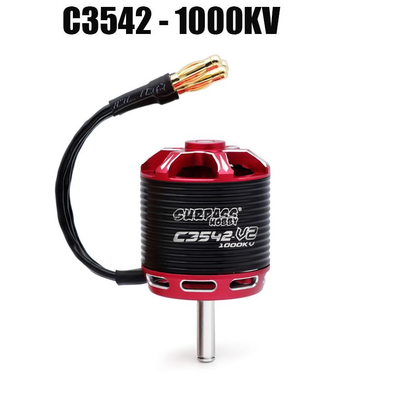 SURPASS HOBBY Brushless Motor 2-5S C3530 C3536 C3542 C3548 V2 For RC Aircraft Plane Multicopter Brushless Outrunner Motor