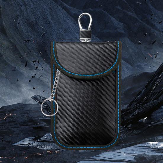 Přenosná Faradayova taška Organizér na uložení klíčů od auta Odolný proti opotřebení Proti krádeži Blokování signálu RFID klíč