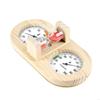 Waterproof Wall Mounted Temperature Humidity Meter for Sauna Room Steam Room