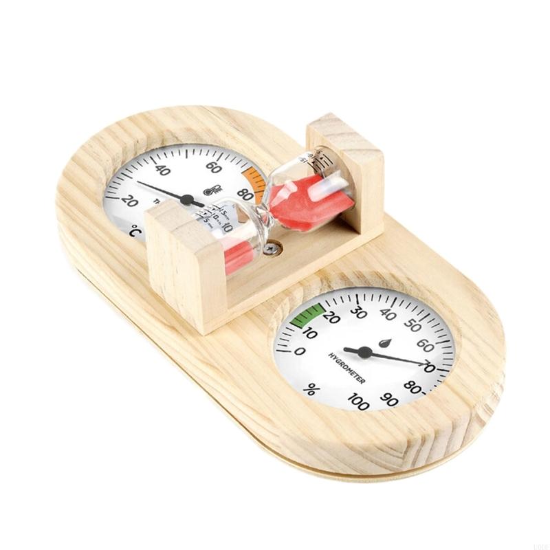 Waterproof Wall Mounted Temperature Humidity Meter for Sauna Room Steam Room