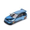 POP RACE Pandem Civic EG6 Blue Chrome Finished Model PR640206 1/64