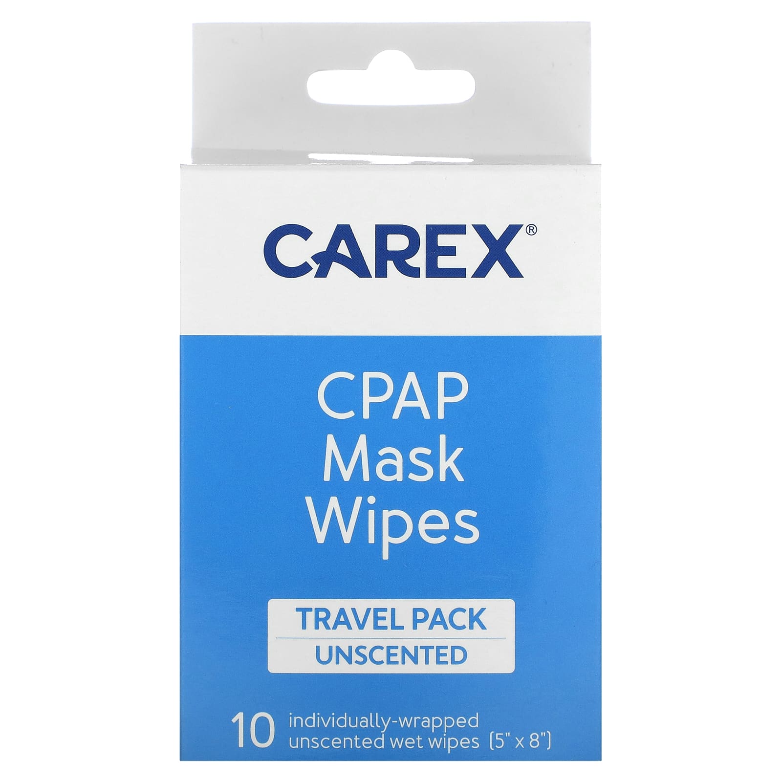 

Салфетки для маски CPAP, Дорожный набор, Без запаха, 10 штук