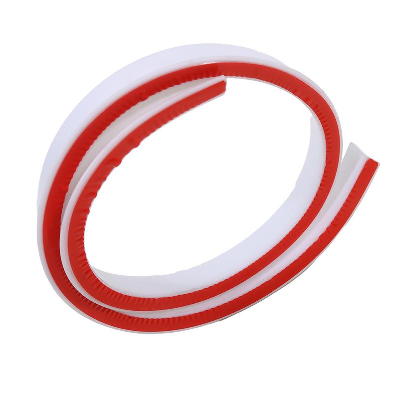 1pcs 1M Bathroom Shower Water Stopper Dam Barrier Seal Strip PVC Self-adhesive Practical Accessories