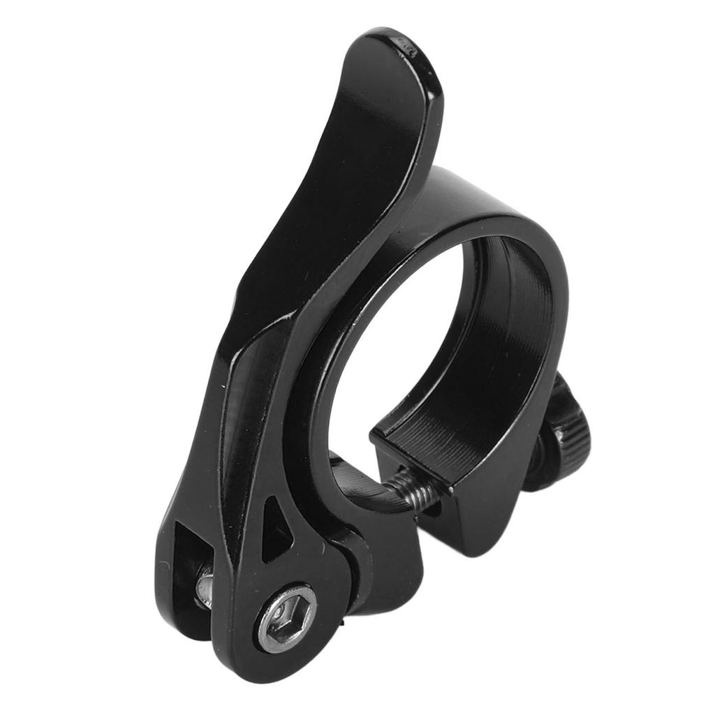 Bike Seatpost Clamp Professional 31.8mm Aluminum Alloy Lightweight Quick Release Bicycle Seatpost Clamp for Mountain
