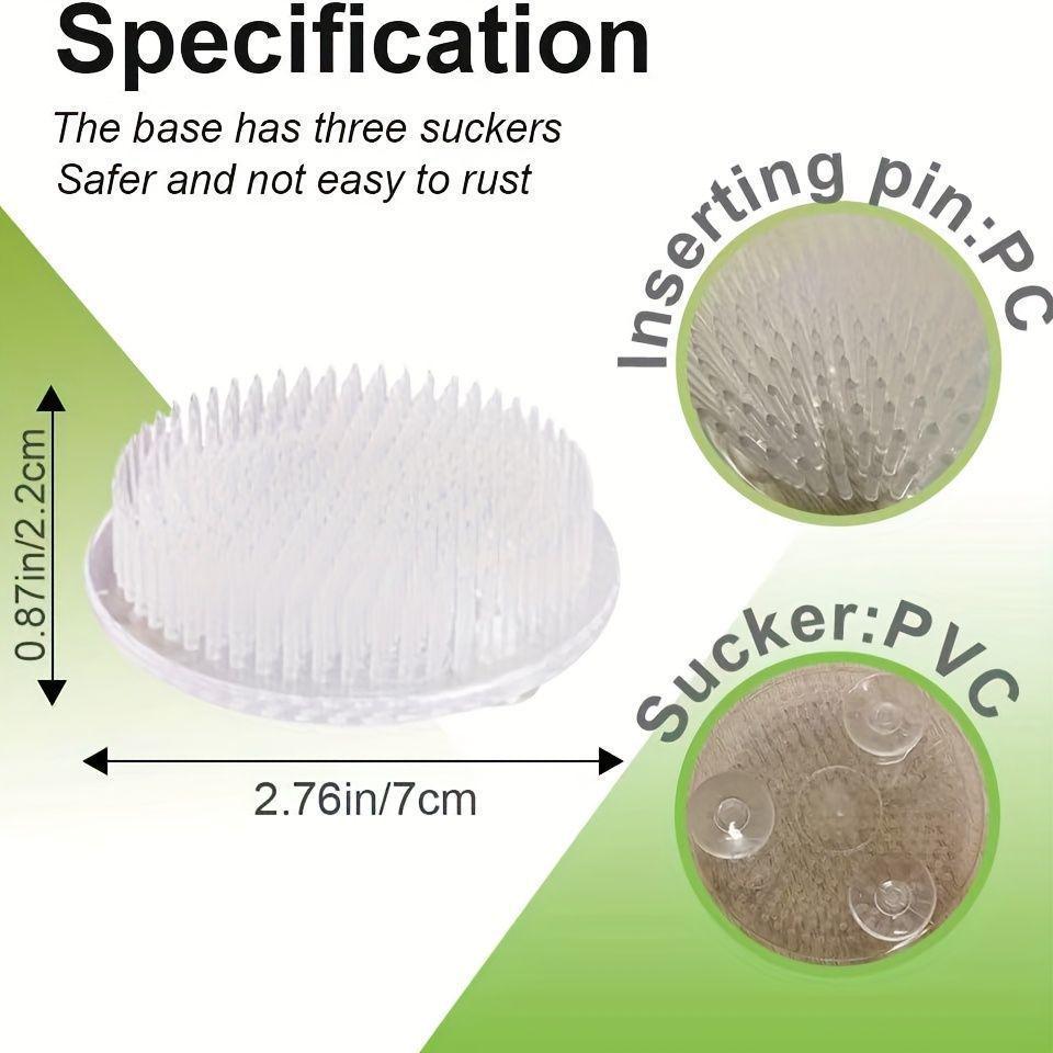 Zen Style Flower Arrangement Kit: Essential Plastic Flower Holders - Set of 3