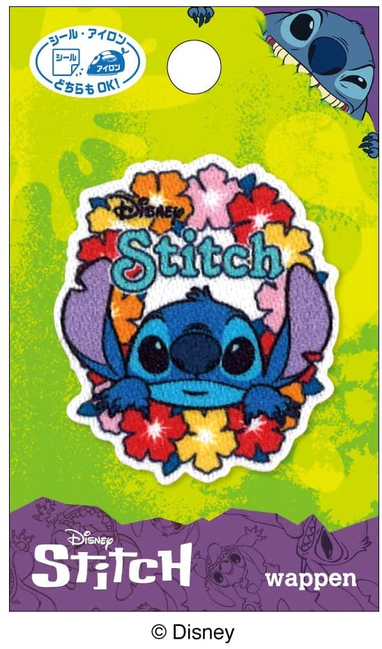 Pioneer Disney Stitch Patch Height Dual Use Adhesive 4.8cm Sticker/Iron MY4501-MY507