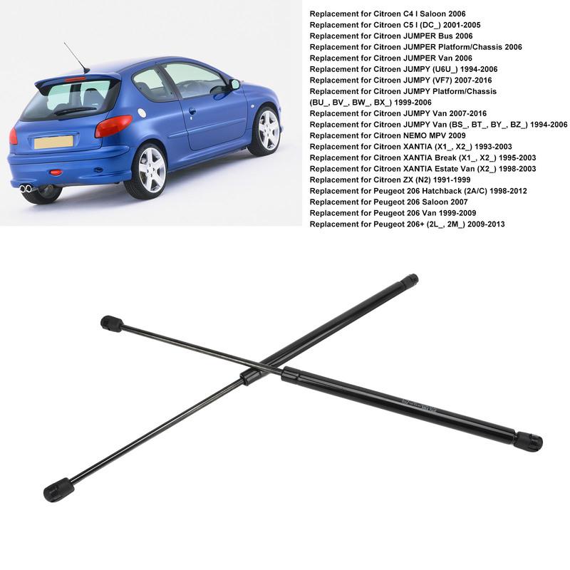 Zadní víko kufru Zvedací podpěry Odolné proti korozi 8731E6 Plynová vzpěra zadního víka kufru Jednoduchá instalace pro auto
