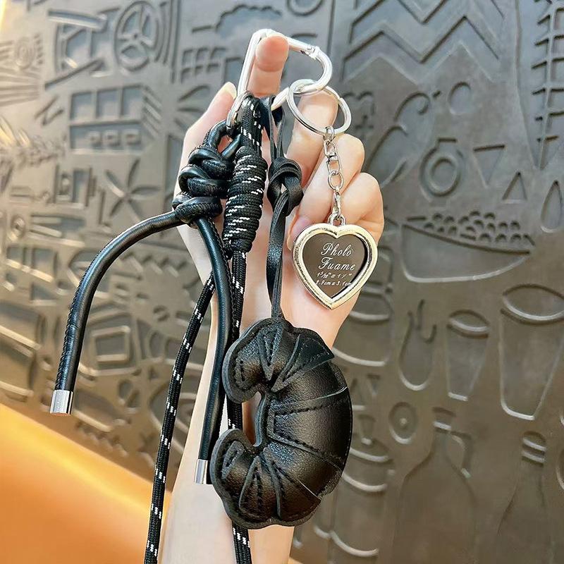 

Yogodlns Cute Faux Leather Mini Backpack Hanging Handbag Pendant Bag Pendant Bags Accessories one size чёрный