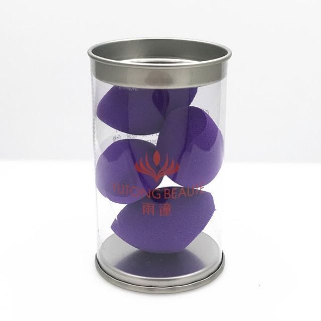 AME - Makeup Blender Beauty Sponge / Set 4 pcs - Purple