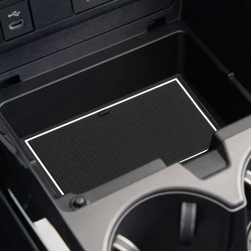 for Toyota Prius 60 2025 2025 Anti-slip Gate Slot Mat Door Groove Pad Cup Holder Car Interior Accessories