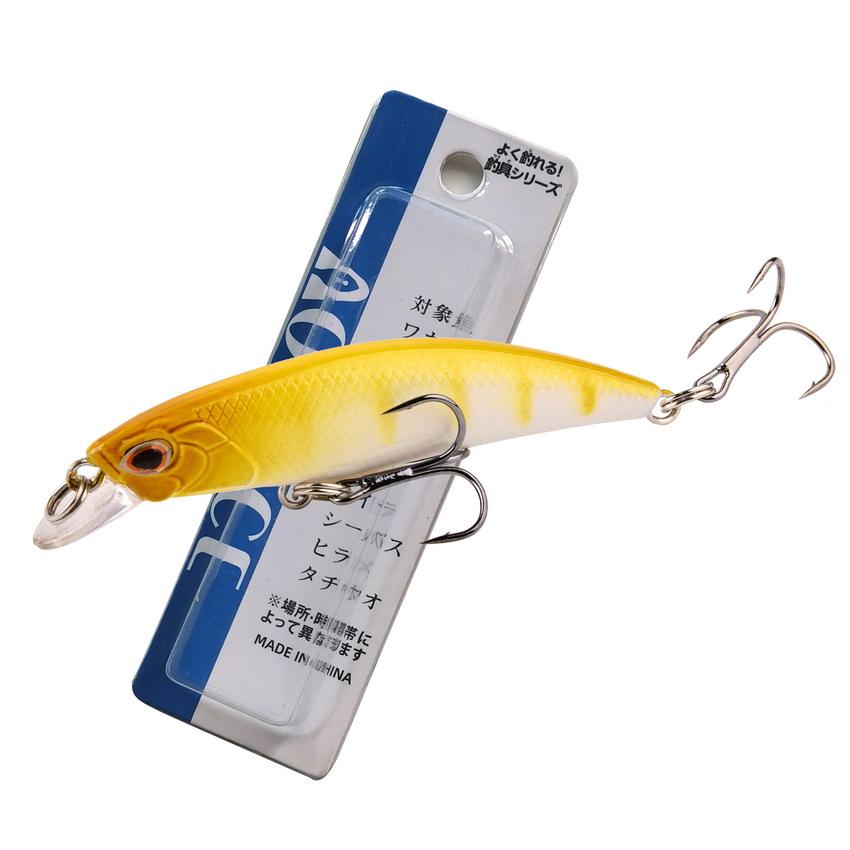 1Pcs Laser Slow Minnow Fishing Lure Wobbler Crankbait Isca Artificial Hard Bait Carp Mini Fishing Lures Pesca Tackle