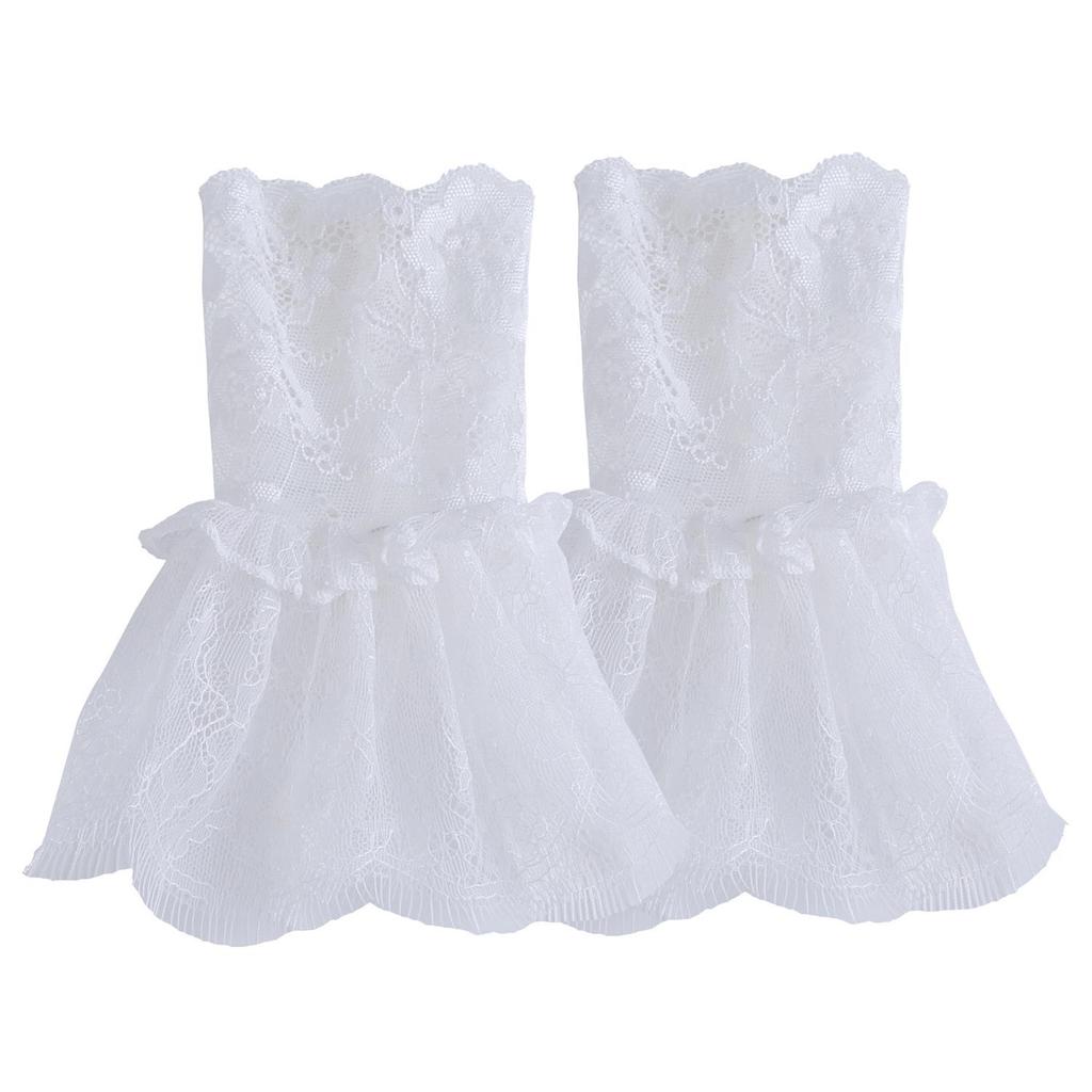 Nuovi Polsini in Pizzo Tridimensionale di Cotone – Accessori Eleganti e Profumati