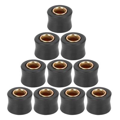 F FIERCE CYCLE Motorcycle Rear Shock Bushing Shock Absorber Bushing Shock Absorber Cushion Rubber Ring 10pcs 10mm