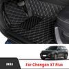Car Floor Mats For Changan X7 Plus  Waterproof  Auto Leather Foot Pads Automobile Carpets Decoration Covers Product