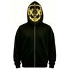 Unisex Halloween Face Print Long Sleeve Hoodie Pullover Sweatshirt for Men Women