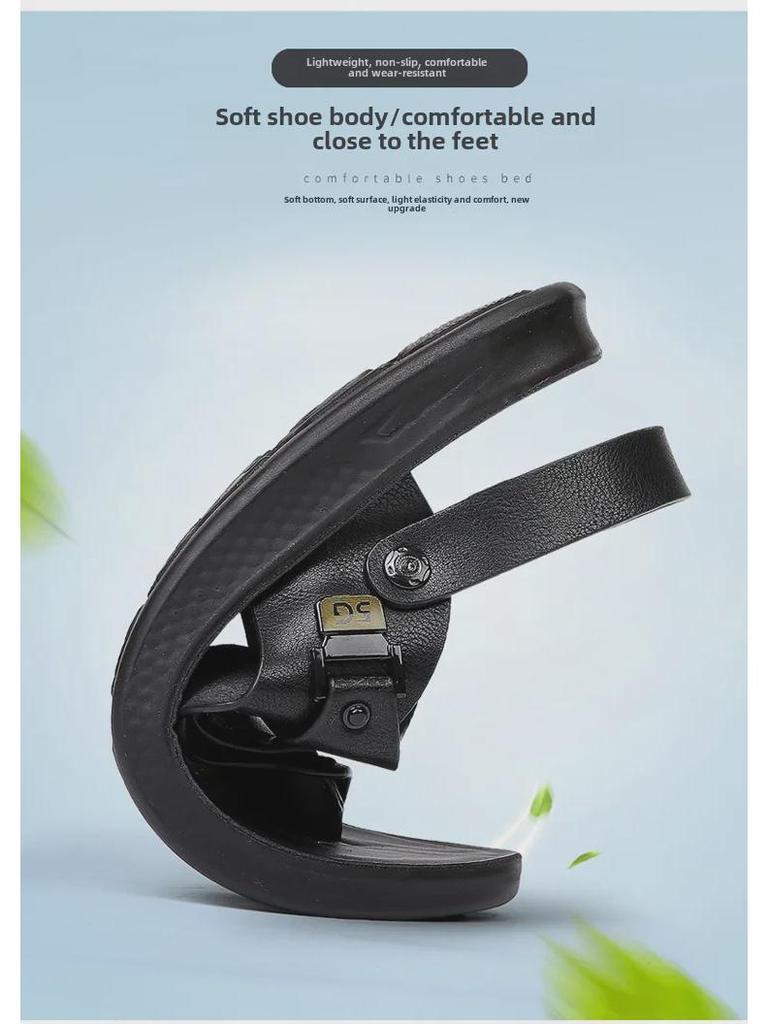 2023 Men’s Summer Non-Slip Flip-Flops: Versatile Casual Beach & Driving Sandals