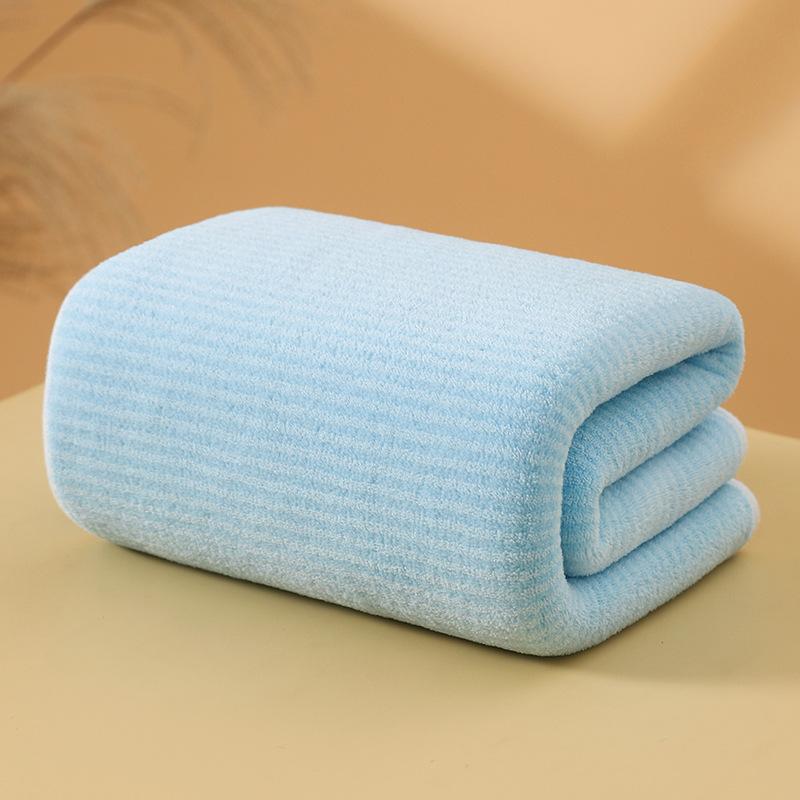 Korallenfleece Badetuch Haushalt saugfähig Erwachsenen Badetuch Fortgeschrittener Sinn 2025 neues Schwimm-Badetuch Herren und Damen