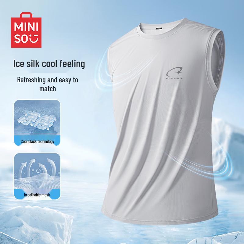 MINISO Men s Quick-Dry Sleeveless Vest XL
