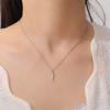 My Shape Italian Horn Charm Necklace Stainless Steel Pendants Chain for Women Eyes Charms Lucky Amulet Talisman Italian Jewelry