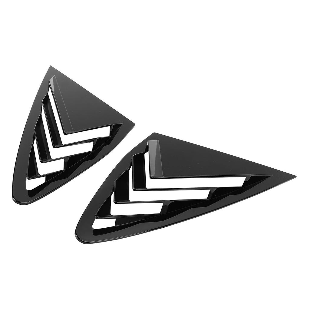 2Pcs Rear Side Window Louver Cover Left Right Rear Window   Vent Scoop Shutter Cover Blind Replacement for GLC   C253 2016-2022