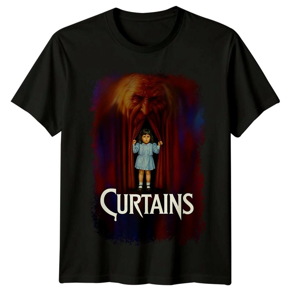 

Штори (1983) Футболка натхненна кіноафішею, ретро футболка 80-х 4XL