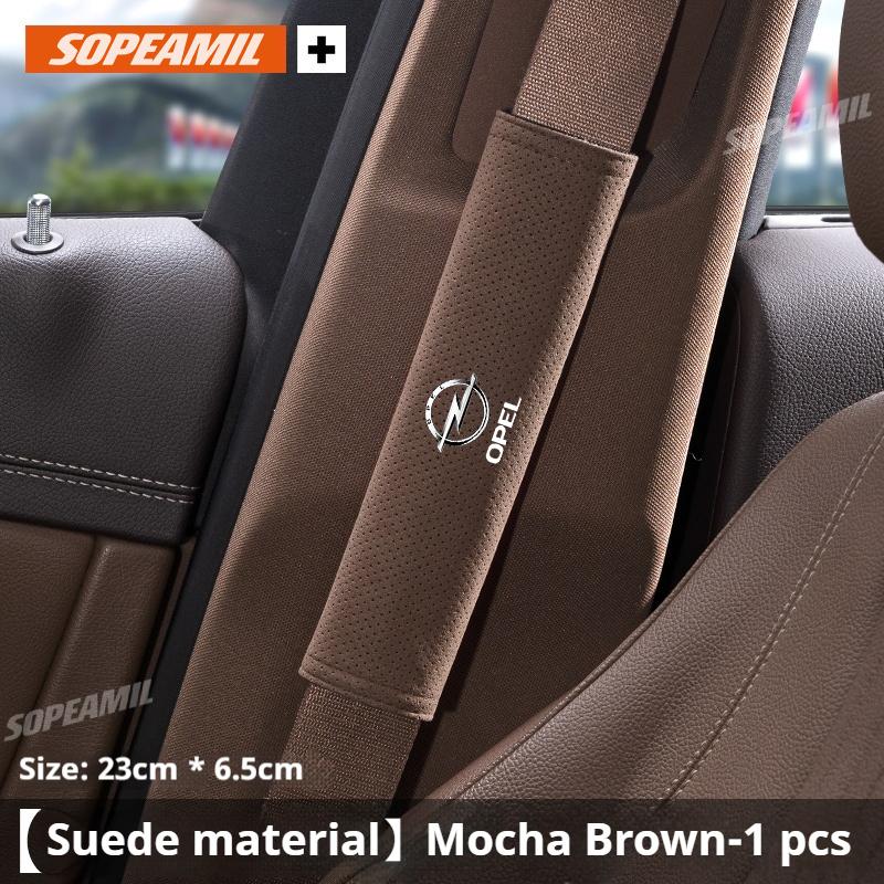 For Opel Astra Corsa Grandland Insignia Mokka Vectra GTC Tigra Vivaro Zafira Combo Crossland-X Car Seat Belt Shoulder Guard Pad