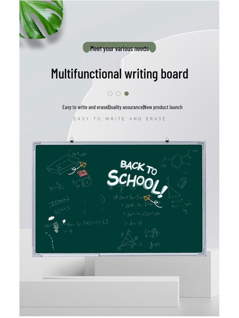 Children's Erasable Magnetic Blackboard for Home, Teaching, and Office Use