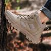 Herren-High-Top-Wanderschuhe, Kampfstiefel, rutschfeste und verschleißfeste Outdoor-Schuhe, große Größe 39–48