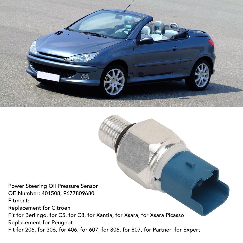 Generic Power Steering Pressure Switch, Reliable Power Steering Pump Pressure Switch High Strength 9677809680