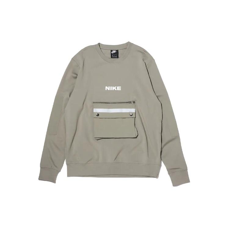 Nike Nsw City Made Athleisure Casual Sports Big Pocket Round Neck Pullover Men s DA0070-320 M
