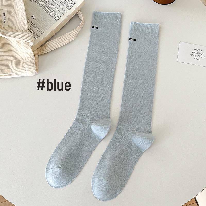 Women's Compression Calf and Knee-High Pure Cotton Socks - Spring To Winter