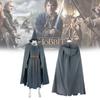 The Hobbit Gandalf Cosplay Costume With Cloak And Hat For Halloween Role Play