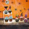 Party Pumpkin Witch Cupcake Tray Cupcake Wrapper Cake Topper Paper Cup Muffin Cases