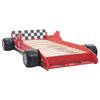 VidaXL Lit Voiture de Course pour Enfants Tout-Petits Garçon Sommier à Lattes Cadre de Lit Chambre à Coucher Lit Maison 245660