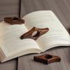 Lovers Stationery Students Wooden Bookmarks Book Page Holders Thumb Book Holders Reading Supplies